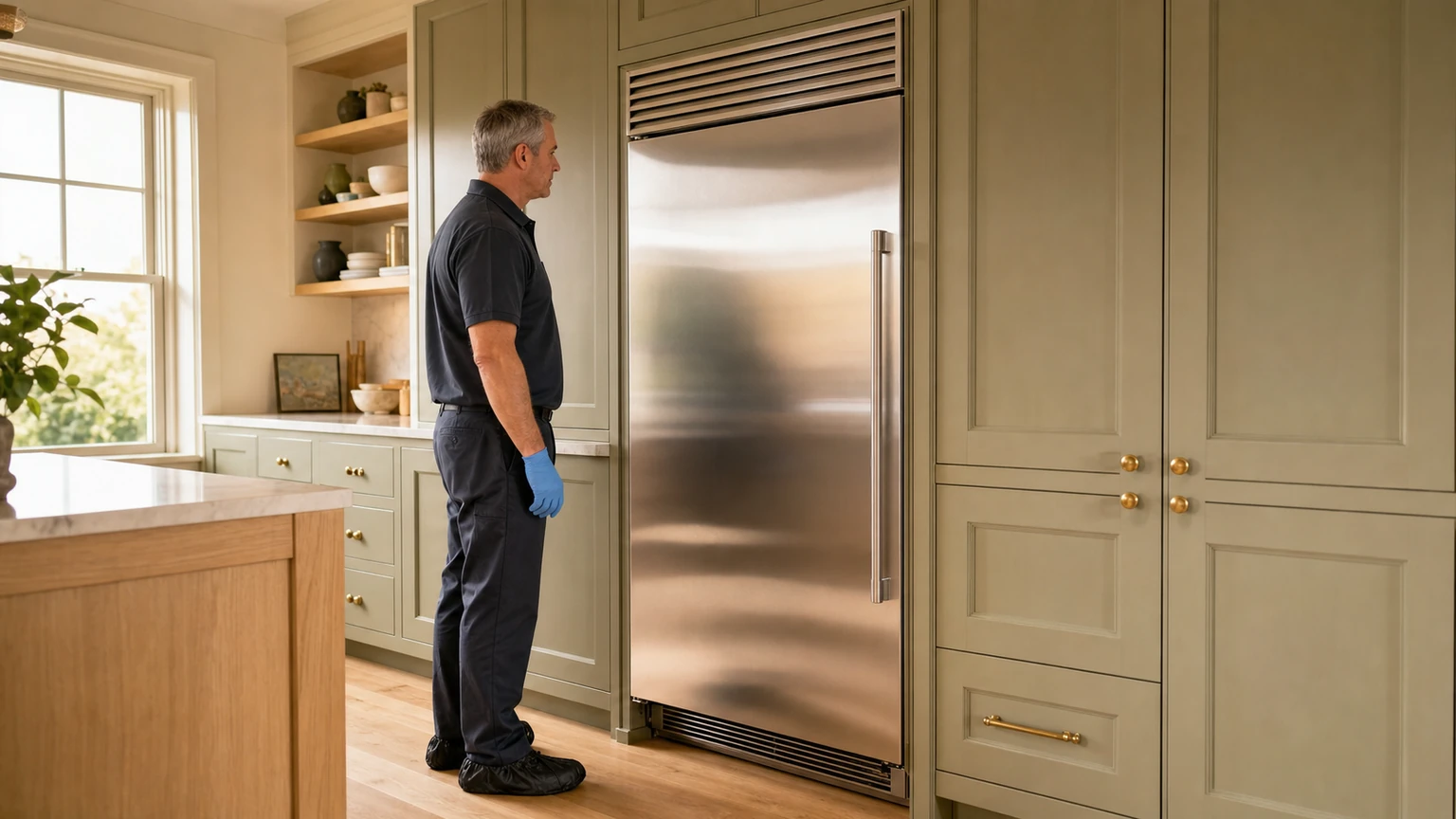 Built-in refrigerator diagnostic visit in Scituate