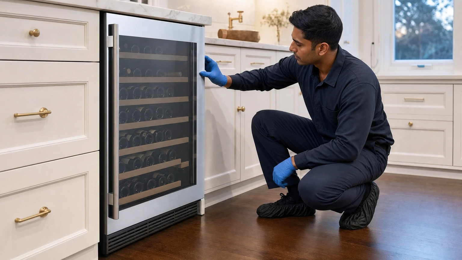 Wine cooler diagnostic visit in Scituate